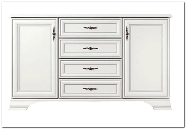 Заказать Тумба Кентаки KOM2D4S белый БРВ по цене 35 570 руб. в Новосибирске