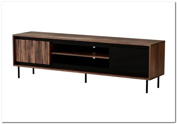 Заказать Тумба под телевизор Halmar SWING RTV-1 (орех/черный) по цене 28 685 руб. в Новосибирске