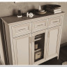 Заказать Шкаф-витрина Classic глиняный серый REG2W2D1S BRW по цене 49 890 руб. в Новосибирске