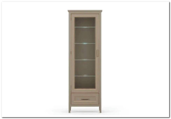 Заказать Витрина Classic глиняный серый REG1W1SZK BRW по цене 40 720 руб. в Новосибирске